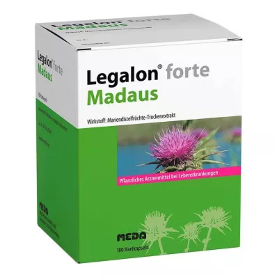 Legalon® forte Madaus kovat kapselit, 180 kpl Legalon® forte Madaus kovat kapselit, 180 kpl