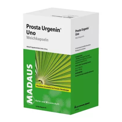 PROSTA URGENIN Uno Madaus pehmeät kapselit, 120 kpl