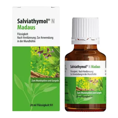 SALVIATHYMOL N Madaus-tipat, 20 ml SALVIATHYMOL N Madaus-tipat, 20 ml