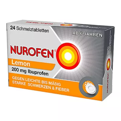 NUROFEN 200 mg sitruunansulatustabletit, 24 kpl NUROFEN 200 mg sitruunansulatustabletit, 24 kpl
