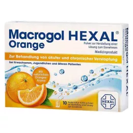 MACROGOL HEXAL Oranssi Plv.z.Her.e.Ls.z.Einn.Btl., 10 kpl