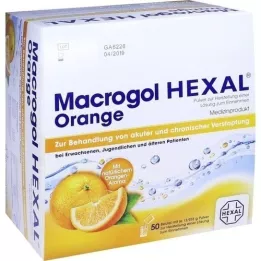 MACROGOL HEXAL Oranssi Plv.z.Her.e.Ls.z.Einn.Btl., 50 kpl