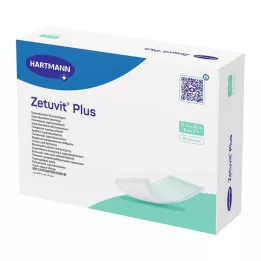 ZETUVIT Plus extra vahva imukykyinen kompressi, steriili 15x20 cm, 10 kpl