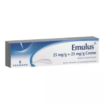 Emulus 25 mg/g + 25 mg/g kerma, 30 g Emulus 25 mg/g + 25 mg/g kerma, 30 g
