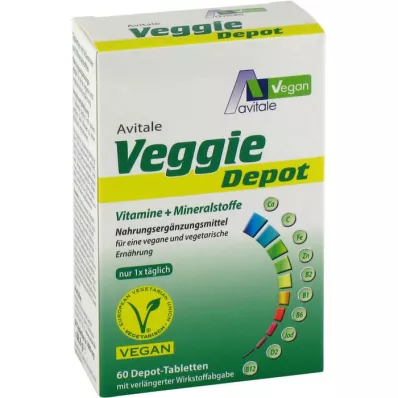 VEGGIE Depot Vitamiinit+Kivennäisaineet tabletit, 60 kapselia