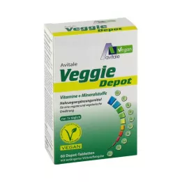 VEGGIE Depot Vitamiinit+Kivennäisaineet tabletit, 60 kapselia