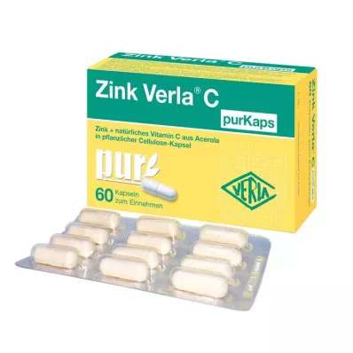 ZINK VERLA C purKaps, 60 kapselia