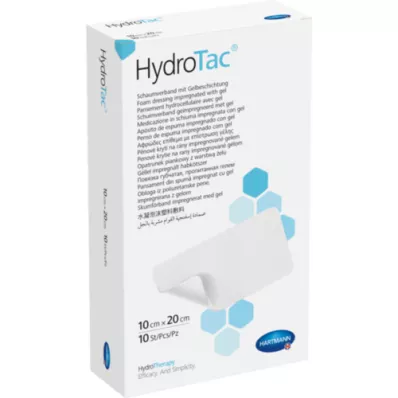HYDROTAC Vaahtosidos 10x20 cm steriili, 10 kpl
