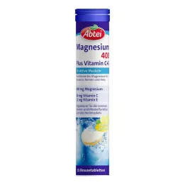 ABTEI Magnesium 400 Plus C+E-vitamiini poreetabletit, 15 kpl