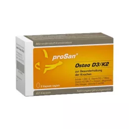 PROSAN Osteo D3/K2 pehmeät kapselit, 60 kpl