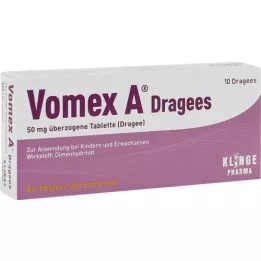 VOMEX A päällystetyt tabletit 50 mg, 10 kpl