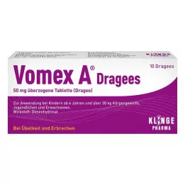 VOMEX A päällystetyt tabletit 50 mg, 10 kpl
