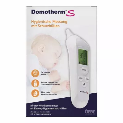 DOMOTHERM S Infrapuna-korvalämpömittari, 1 kpl