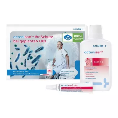 OCTENISAN Pesuvesi+nenägeeli-setti, 1 kpl OCTENISAN Pesuvesi+nenägeeli-setti, 1 kpl