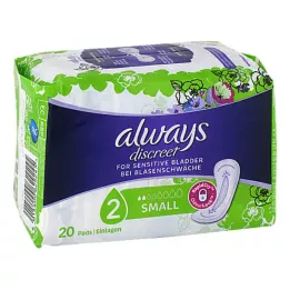 ALWAYS huomaamaton inkontinenssituki pieni, 20 kpl