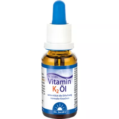 VITAMIN K2 ÖL Dr.Jacobin tippoja, 20 ml