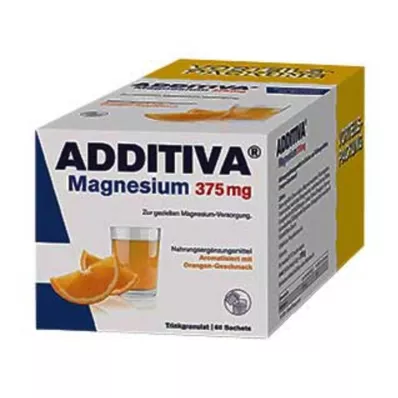 ADDITIVA Magnesium 375 mg annospussit, 60 kpl ADDITIVA Magnesium 375 mg annospussit, 60 kpl