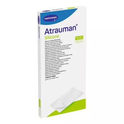 ATRAUMAN Silikoniset steriilit 10x20 cm:n kompressit, 10 kpl