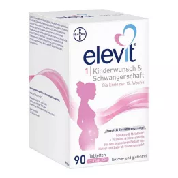 ELEVIT 1 Toive lapsille &amp; Raskausajan tabletit, 90 kpl