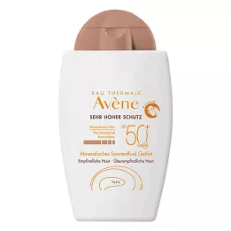 AVENE Mineraalinen aurinkoneste SPF 50+ sävytetty, 40 ml