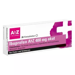 IBUPROFEN AbZ 400 mg akuutteja kalvopäällysteisiä tabletteja, 20 kpl