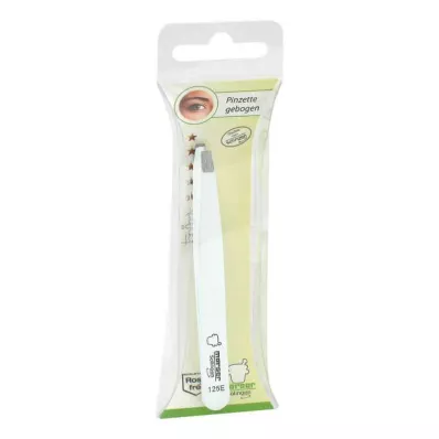 Laastipinsetit Topinox ruostumaton kaareva valkoinen 125 (1 kpl) Laastipinsetit Topinox ruostumaton kaareva valkoinen 125 (1 kpl)