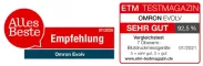 Instructions for use for Omron Evolv all-in-one olkavarren verenpainemittari, 1 kpl - 4