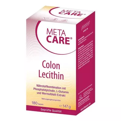 META-CARE Paksusuolen lesitiinikapselit, 180 kpl