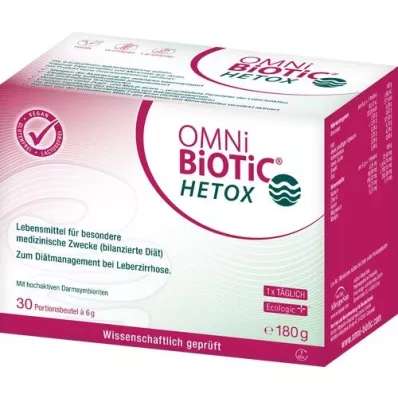 OMNI BiOTiC Hetox -pusseja, 30X6 g