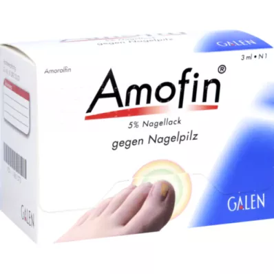 AMOFIN 5% kynsilakka, 3 ml