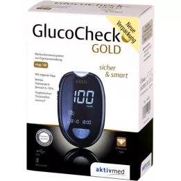 GLUCOCHECK GOLD Verensokerimittarisarja mg/dl, 1 kpl
