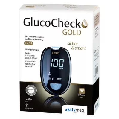 Gluco Check Gold verensokerimittarisarja mg / dl, 1 kpl