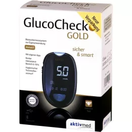 GLUCOCHECK GOLD Verensokerimittarisarja mmol/l, 1 kpl
