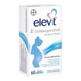 ELEVIT 2 raskausajan pehmeää kapselia, 60 kpl