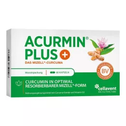 ACURMIN Plus Das Micell-Curcuma Softgels, 60 kpl