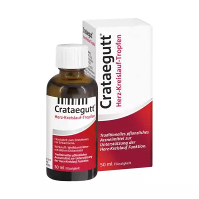 Crataegutt sydän- ja verisuonitipat (50 ml) Crataegutt sydän- ja verisuonitipat (50 ml)