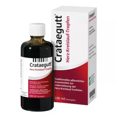 CRATAEGUTT Sydän- ja verisuonitipat, 100 ml