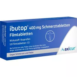 IBUTOP 400 mg kiputabletit kalvopäällysteiset tabletit, 10 kpl