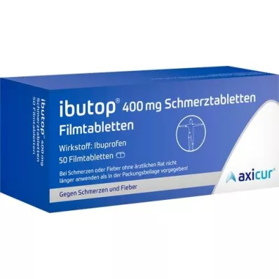 IBUTOP 400 mg kiputabletit kalvopäällysteiset tabletit, 50 kpl