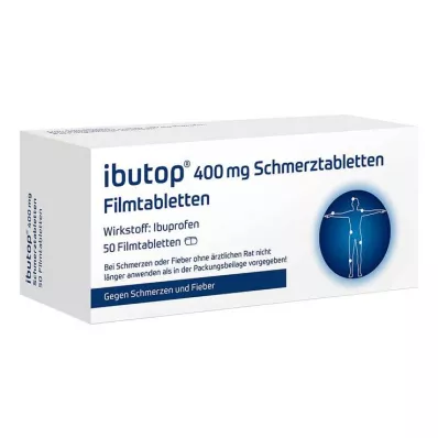 IBUTOP 400 mg kiputabletit kalvopäällysteiset tabletit, 50 kpl