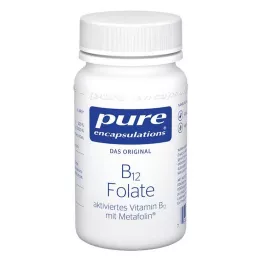 PURE ENCAPSULATIONS B12 folaattikapselit, 90 kapselia