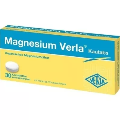 MAGNESIUM VERLA Purutabletit, 30 kpl