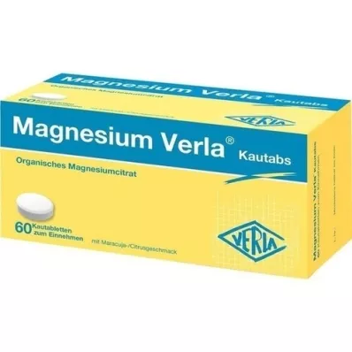 MAGNESIUM VERLA Purutabletit, 60 kpl