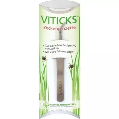 VITICKS Punkkipinsetit, 1 kpl