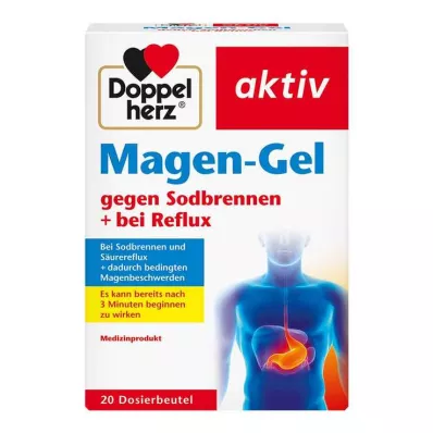Doppelherz mahageeli närästystä vastaan + refluksi, 20x10 ml Doppelherz mahageeli närästystä vastaan + refluksi, 20x10 ml