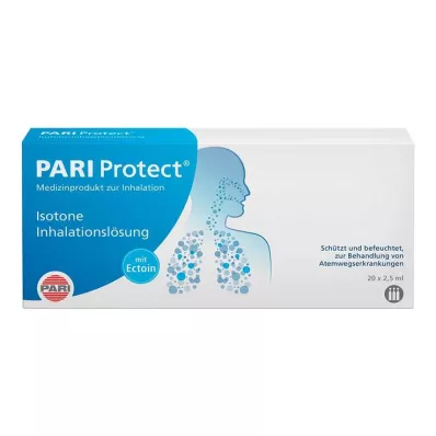 Pari Protect -inhalaatioliuos Ectoin-ampulleilla, 20X2,5 ml Pari Protect -inhalaatioliuos Ectoin-ampulleilla, 20X2,5 ml