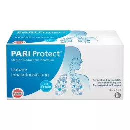 PARI ProtECT-inhalaatioliuos Ectoin-ampullien kanssa, 60X2,5 ml