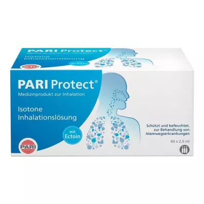 PARI ProtECT-inhalaatioliuos Ectoin-ampullien kanssa, 60X2,5 ml