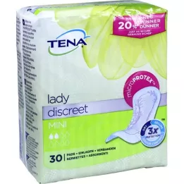 TENA LADY Discreet pads mini, 30 kpl
