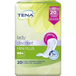 TENA LADY Discreet pads mini plus, 20 kpl
